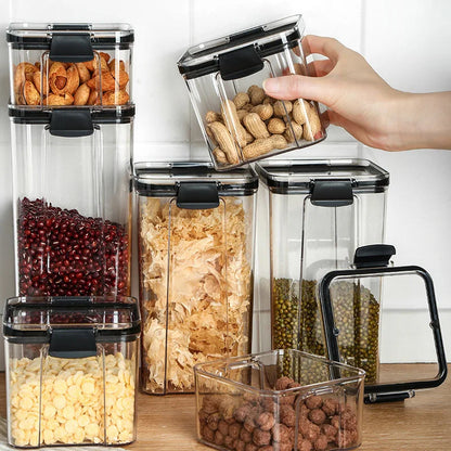 Airtight kitchen jars