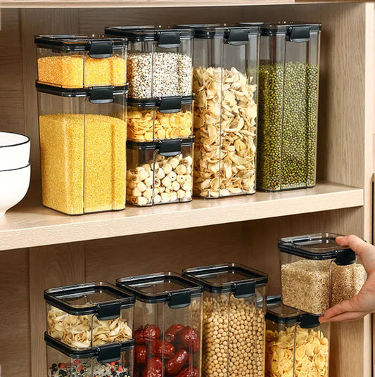 Airtight kitchen jars