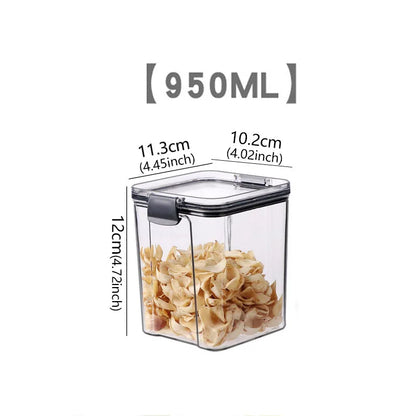 Airtight kitchen jars
