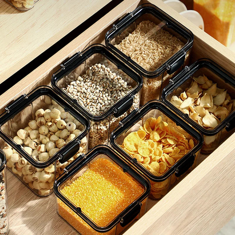 Airtight kitchen jars
