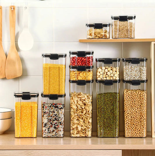 Airtight kitchen jars